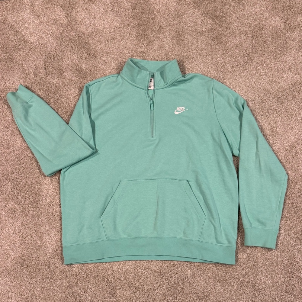 Nike Aqua Quarter-Zip Sweatshirt